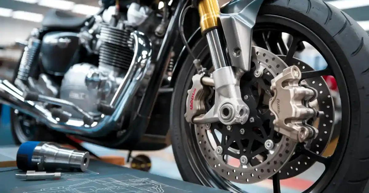 Case Study: Forged Brake Caliper for a European Motorcycle OEM